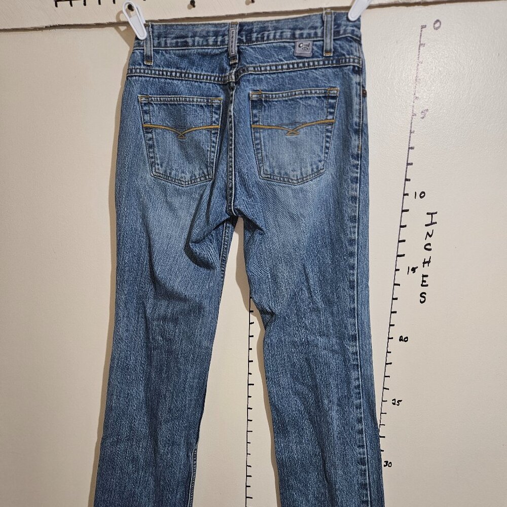 Cruel Girl Boot Slit Light Blue Low Rise Relaxed Fit Size 5 (29in) Jeans Western
